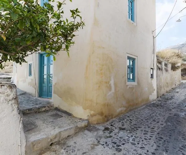 Santorinio Yellow House 別荘 Éxo Goniá