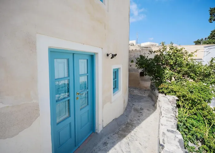 Santorinio Yellow House 別荘 Éxo Goniá